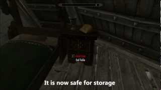 Skyrim  Dynamic Things v135 Dynamic Safe Containers [upl. by Brade]