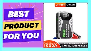 UTRAI Super Capacitor Car Jump Starter Super Safe Battery Less Quick [upl. by Wanonah]