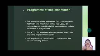 169 Non Communicable Disease Programme [upl. by Lodie]