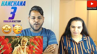 KANCHANA 3 Trailer Reaction  Malaysian Indian Couple  Raghava Lawrence  Oviya  Vedika [upl. by Einnig914]