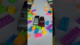 Toyota Hilus Vs Range Rover Car And Blocks automobile legoblocks legoinstructions [upl. by Ardussi]