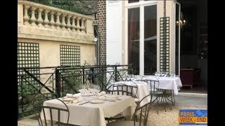 La terrasse cachée de lhôtel Alfred Sommier Paris 8 [upl. by Ggerk168]