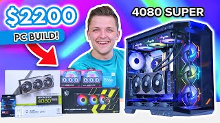 Building a STUNNING 4K Gaming PC Build 😍 2200 PC Build Guide  ft RTX 4080 Super [upl. by Krissy9]