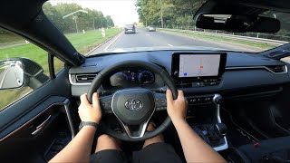 Toyota RAV4 Hybrid POV Test Drive [upl. by Lladnyk]