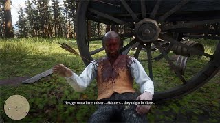 RDR2  This mans face was skinned alive [upl. by Margalit517]