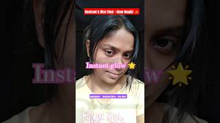 Instant glow ✨ with youtubeshorts skincaretips skincare homeremedies shortsfeed [upl. by Iddet]