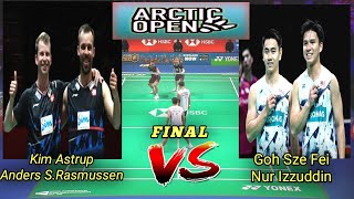 Babak Final AstrupRasmussen 🇩🇰 🆚 GohIzzudin 🇲🇾  Artic Open 2024  Ganda Putra [upl. by Thaxter884]