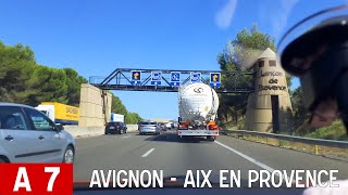 A7  Avignon  AixenProvence France Timelaps [upl. by Bik248]