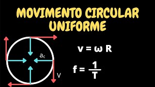 Movimento Circular Uniforme  Teoria e Aplicações [upl. by Akaenahs691]