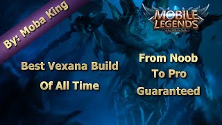 Mobile Legends Best Vexana Build Of All Time  Full Hero Guide  Quadra Kill [upl. by Lebama354]