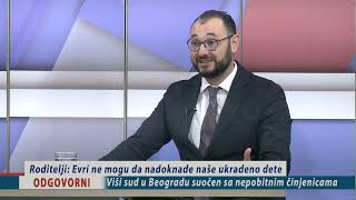 Afera ‘’Nestale bebe’’Roditelji dokazali na sudu da im je dete nestalo [upl. by Kiel]