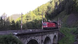 BAHNVERKEHR WOLFSBERGKOGELVIADUKT 1292016 [upl. by Aveline]