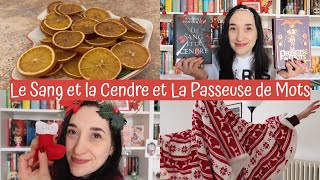 Le Sang et la Cendre et La Passeuse de Mots 🩸 VLOG [upl. by Fabrianna]