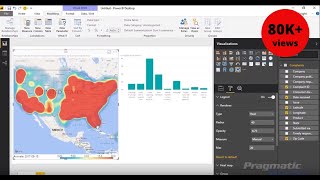 Power BI Custom Visuals  Heatmap [upl. by Adon]