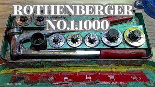 Rothenberger  No 11000 Aufweitzange expansion tool herramienta de expansión [upl. by Radley200]