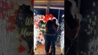 My proposal🥰💚proposal wedding trending shorts youtube youtubeshorts engaged [upl. by Evy96]