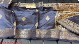 PureHandloomKajivarambanarasikatan SilkSaree whatsapp 9527470809 [upl. by Laefar663]