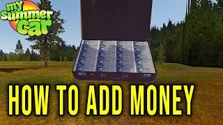 HOW TO CHEAT  ADD MONEY MSC EDITOR  My Summer Car Tips 18  Radex [upl. by Migeon]