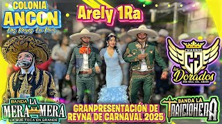 Gran Presentación De Reyna De Carnaval 2025 Arely 1Ra  Charros Los Dorados Segunda Sección [upl. by Atyekram]