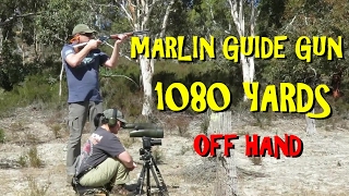 Marlin 4570 guide gun at 1080 yards [upl. by Pharaoh]