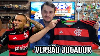 NOVA CAMISA DO FLAMENGO 20242025 PLAYER I UNBOXING E DETALHES [upl. by Polish]