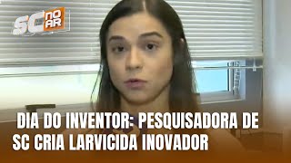 Pesquisadora de SC cria larvicida biodegradável que combate o mosquito maruim [upl. by Arahsal]