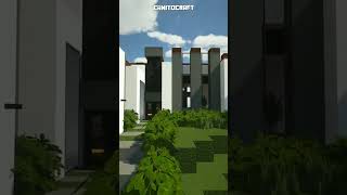 Construcción Casa de Supervivencia moderna  Minecraft Timelapse shorts minecraft [upl. by Sorci528]