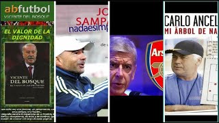 5 LIBROS GRATIS PARA DESCARGAR  ARSENE WENGER  CARLO ANCHELOTTI  SAMPAOLI  VICENTE DEL BOSQUE [upl. by Anoi]