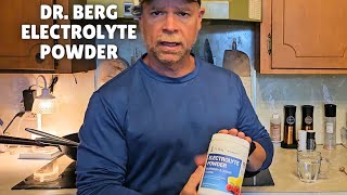 DrBerg Electrolytes  Dr Berg Zero Sugar Hydration  Electrolyte Powder [upl. by Ahsinrats]