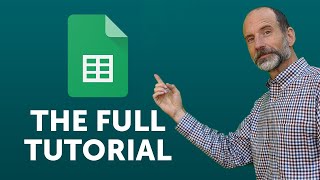 Google Sheets  Full Tutorial [upl. by Lenra]