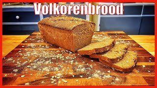 Gezond Genieten met Zelfgebakken Volkorenbrood  Video Recept [upl. by Fidelis]