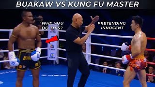 Buakaw Angry at Kung Fu Master [upl. by Enahs990]