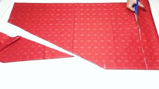 Narrow salwar cutting simple and easy method [upl. by Etnovad925]