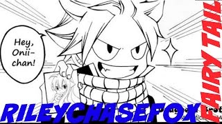 FAIRY TAIL COMIC DUB Natsu and Zeref Brothers Moment Comic By Ayumichi Me [upl. by Syd]