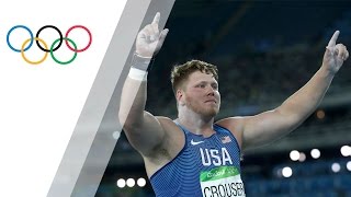 Ryan Crouser wins Shot Put gold with an Olympic Record [upl. by Middendorf243]