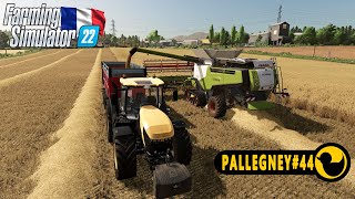 PREPARING FIELDS AND HARVESTING SPELTPALLEGNEY44FARMING SIMULATOR 22GAMEPLAYTIMELAPSEFS 22 [upl. by Bael]