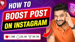 How to Boost Post on Instagram  Instagram Boost Post  Social Seller Academy [upl. by Can959]