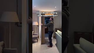 LED Cabinet Lighting interiordesign ledlighting ledlightingdesign ledneonflex home [upl. by Rivard]