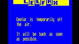 Ceefax Music I  A Short Interlude [upl. by Inhsor908]