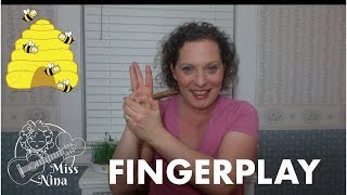 Childrens Song Here Is A Beehive  Fingerplay for Toddlers amp Preschool Kids  Counting [upl. by Notnilc]