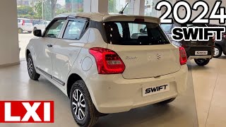 NEW SWIFT LXI 2024 BASE MODEL ₹6 Lakh ❤️ MARUTI SUZUKI SWIFT LXI NEW UPDATED MODEL 2024 [upl. by Helen]