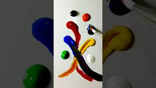 Color magic😍🥰 colormixing satisfyingcolormixing satisfying shorts short shortfeed shortsvideo [upl. by Ribak846]