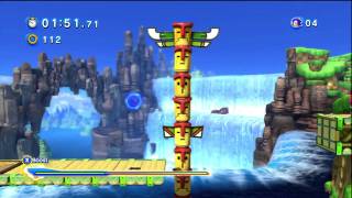 Sonic Generations Modern Green Hill No Boosting HD [upl. by Rodie625]