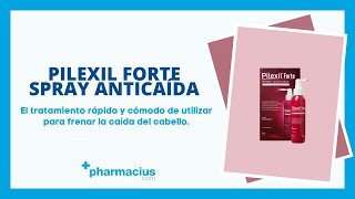 PILEXIL FORTE SPRAY ANTICAÍDA componentes beneficios aplicación [upl. by Liuqa]