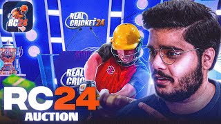 IPLRCPL Auctions Live  Real Cricket 24 with RahulRKGamer [upl. by Bock]