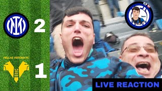 Napoli  Hellas Verona 21 Reaction💙 [upl. by Ixel]