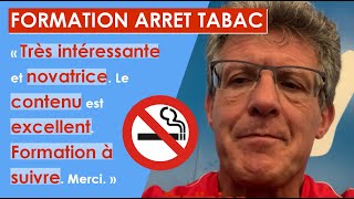 Praticien arrêt tabac  « Contenu excellent » « Formation à suivre » Témoignage [upl. by Caiaphas]