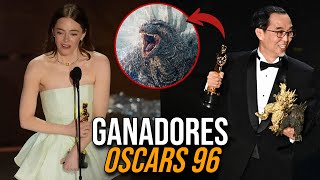 TODOS LOS GANADORES DE LOS OSCARS 2024 EN 5 MINUTOS [upl. by Talbot738]