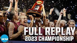 2023 NCAA womens gymnastics championship full replay [upl. by Wimsatt552]