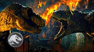 Jurassic World Dominion  T Rex vs Giganotosaurus [upl. by Evanne908]